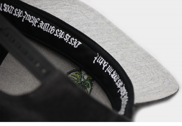"Monaco F" - schwarz (Snapback)